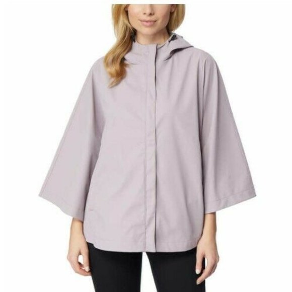 32 Degrees Jackets & Blazers - 32 DEGREES Women Hooded  Stylish Waterproof Durable Rain Poncho-- Gray